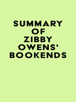 cover image of Summary of Zibby Owens's Bookends